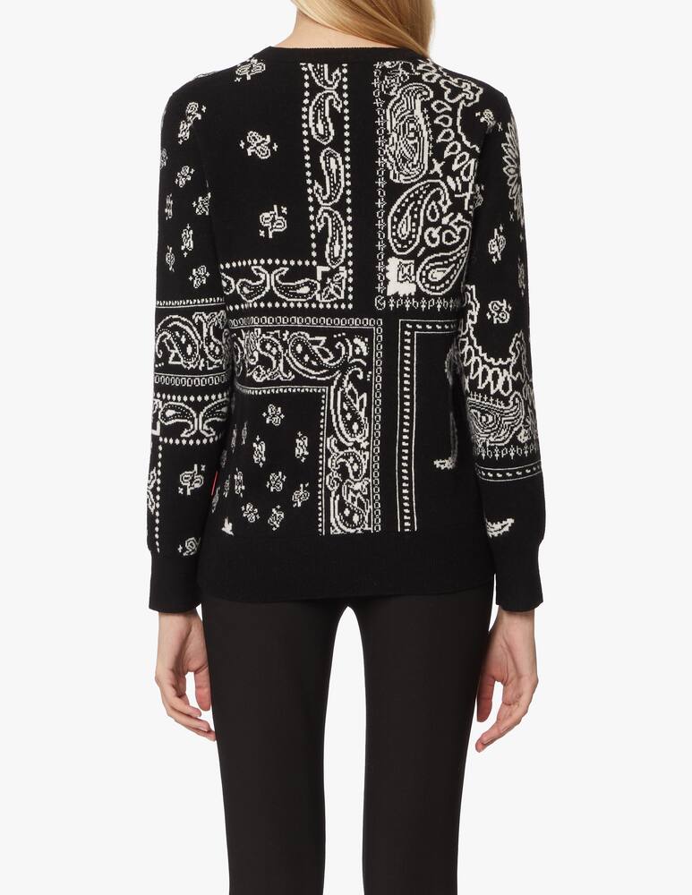 rinascente MC2 Saint Barth Maglione in misto lana Bandana