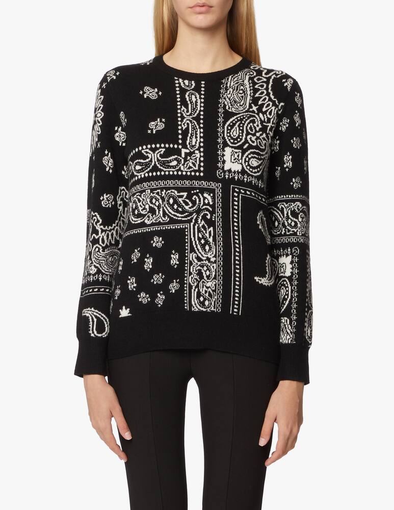 rinascente MC2 Saint Barth Maglione in misto lana Bandana