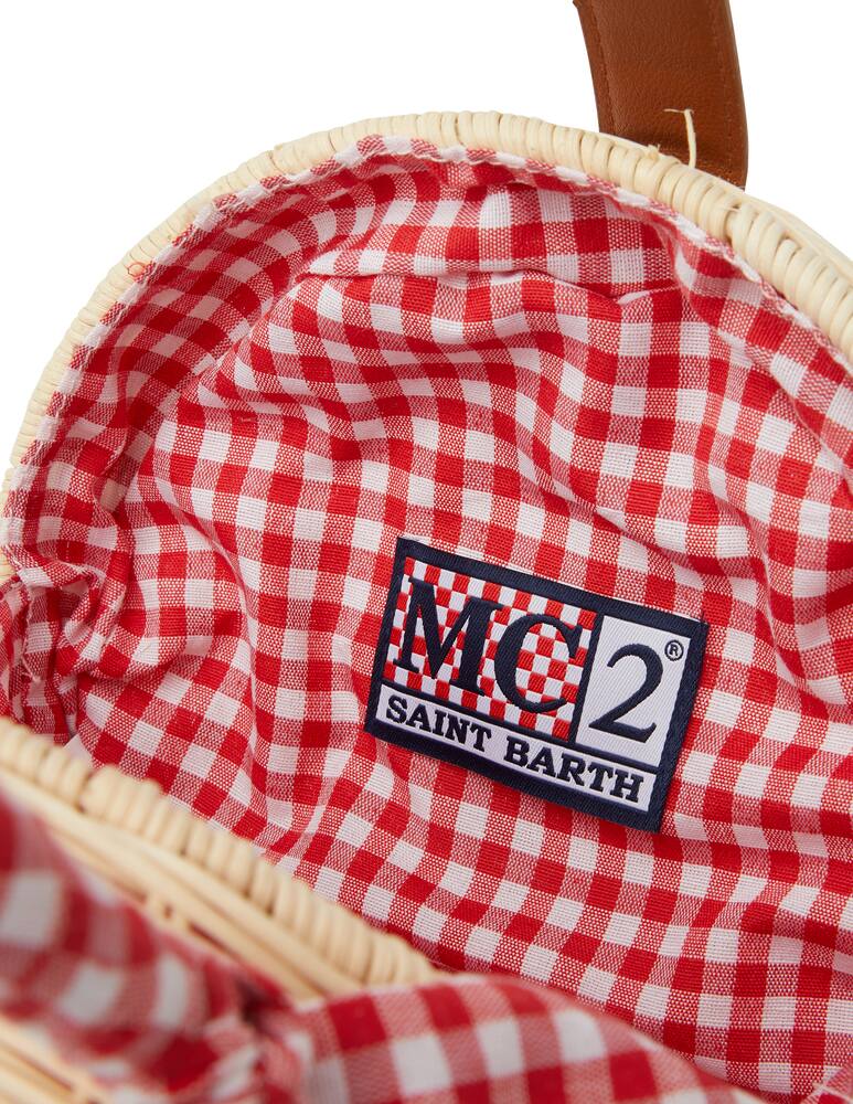 rinascente MC2 Saint Barth Clutch da spiaggia in paglia
