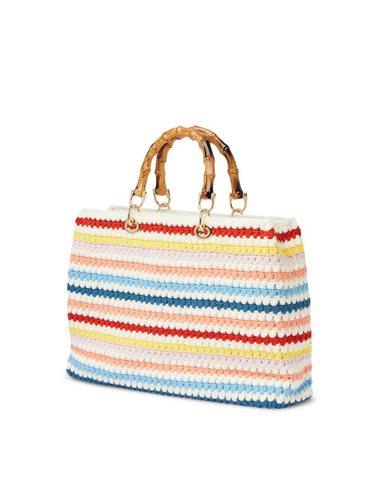 rinascente MC2 Saint Barth Borsa da spiaggia tote crochet