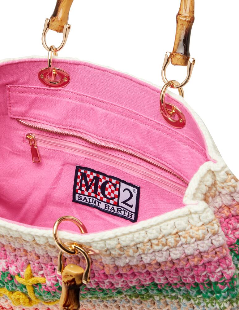 rinascente MC2 Saint Barth Crochet tote bag