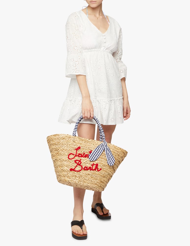 rinascente MC2 Saint Barth Borsa da spiaggia in paglia