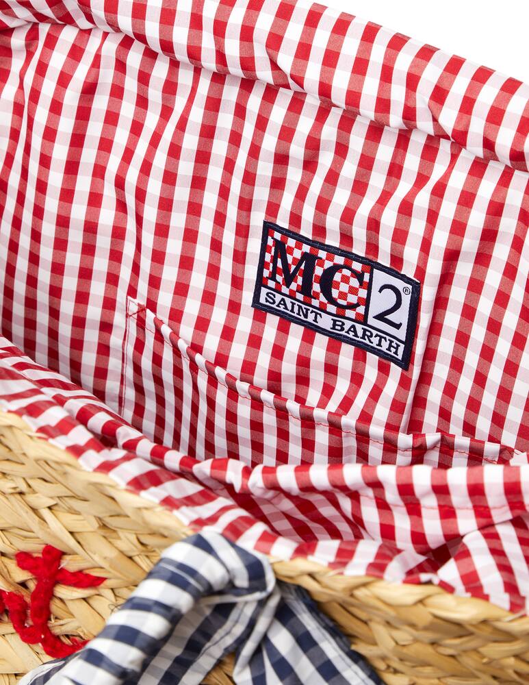 rinascente MC2 Saint Barth Borsa da spiaggia in paglia