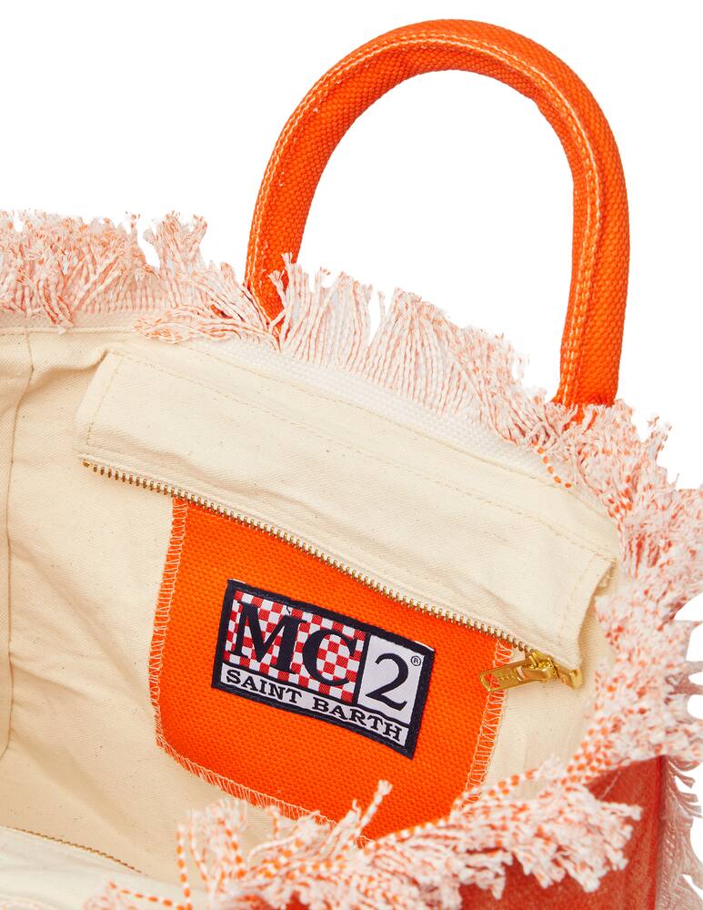 rinascente MC2 Saint Barth Borsa piccola da spiaggia in canvas