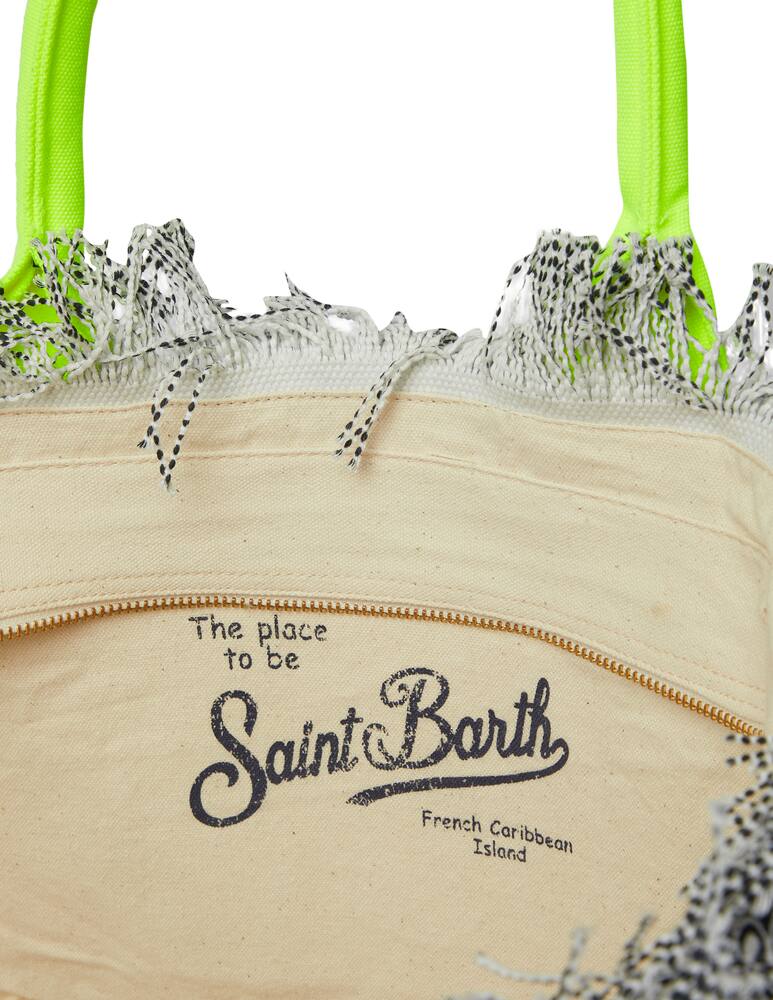 rinascente MC2 Saint Barth Canvas beach bag