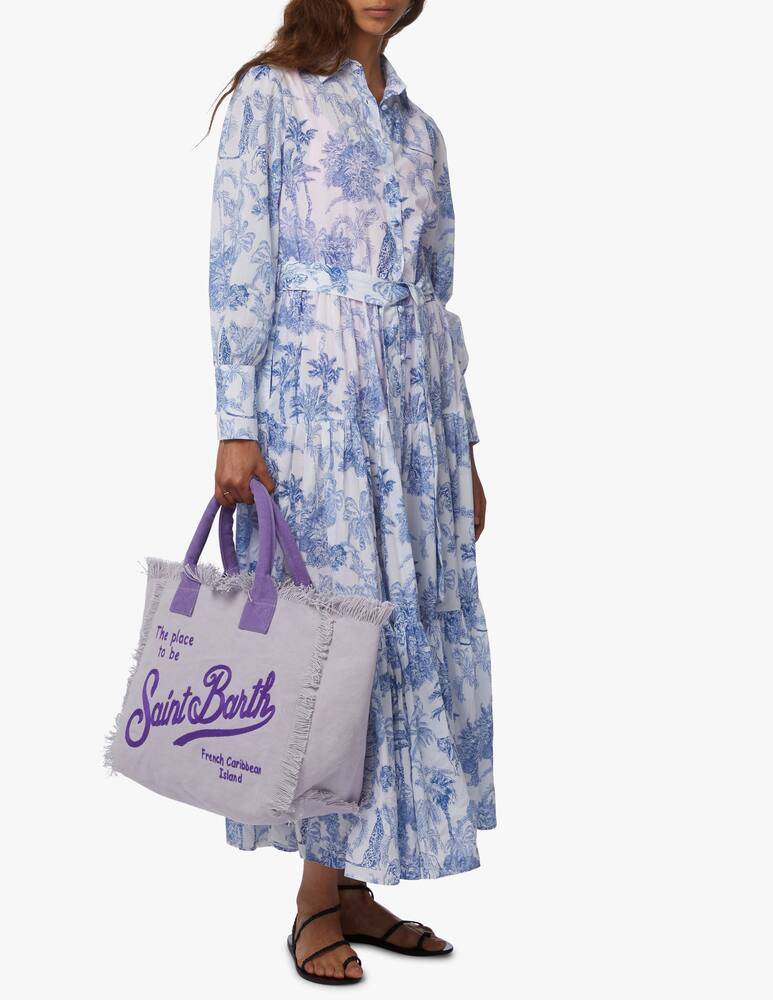 rinascente MC2 Saint Barth Borsa da spiaggia in canvas