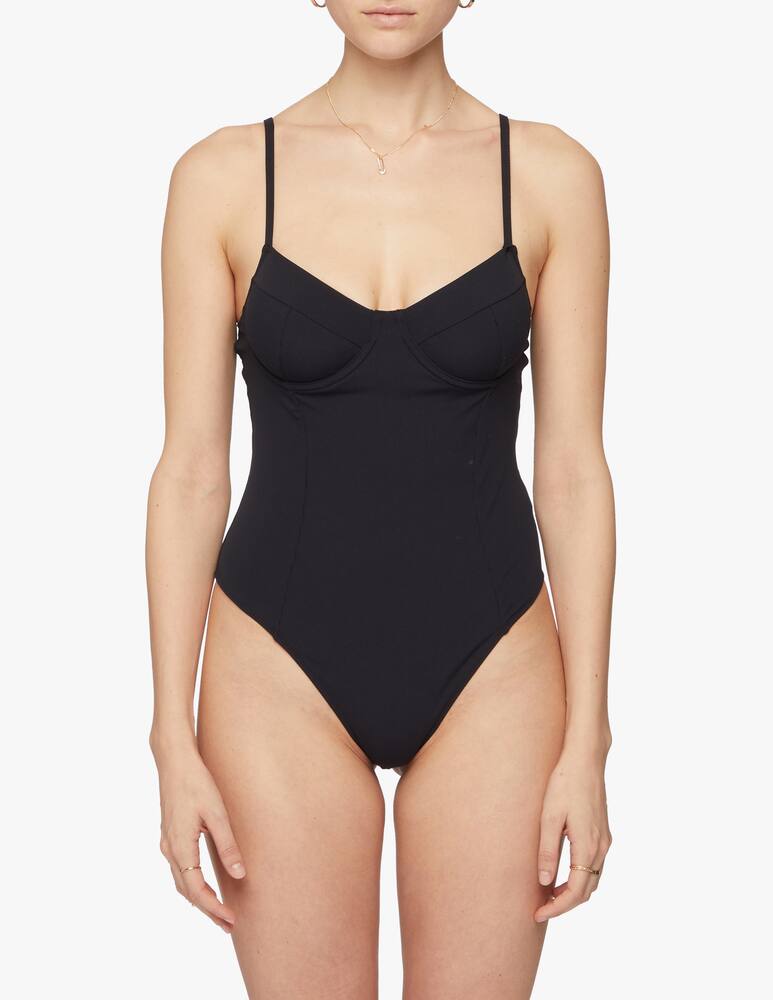 rinascente MC2 Saint Barth Underwire one piece swimsuit