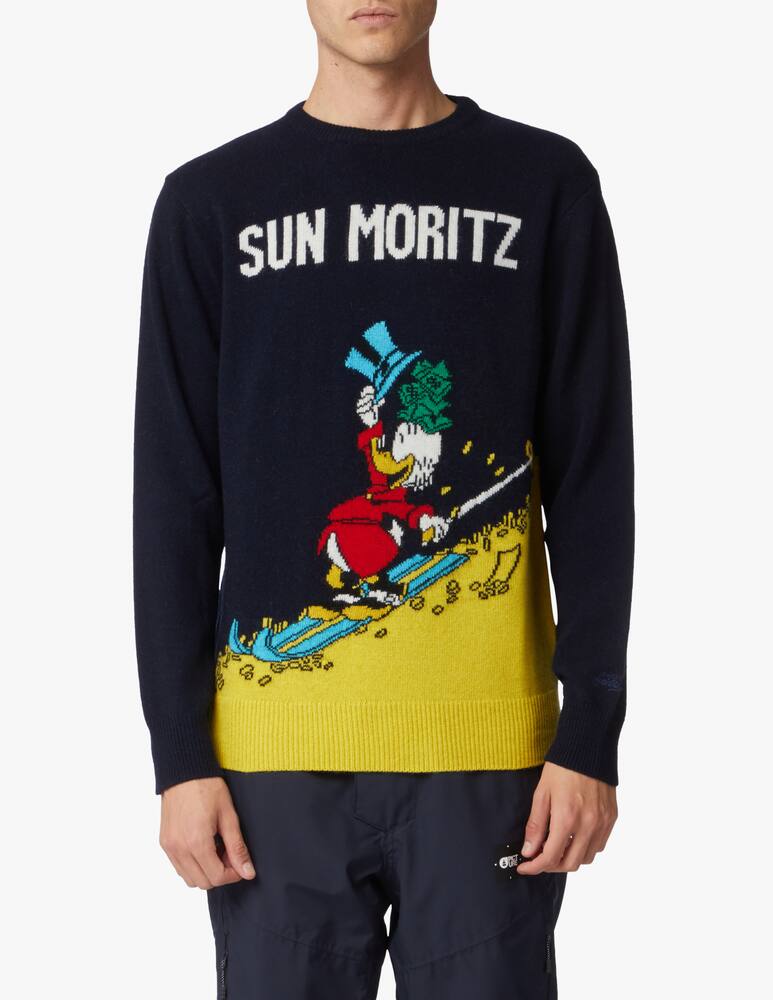 rinascente MC2 Saint Barth Heron round sweater