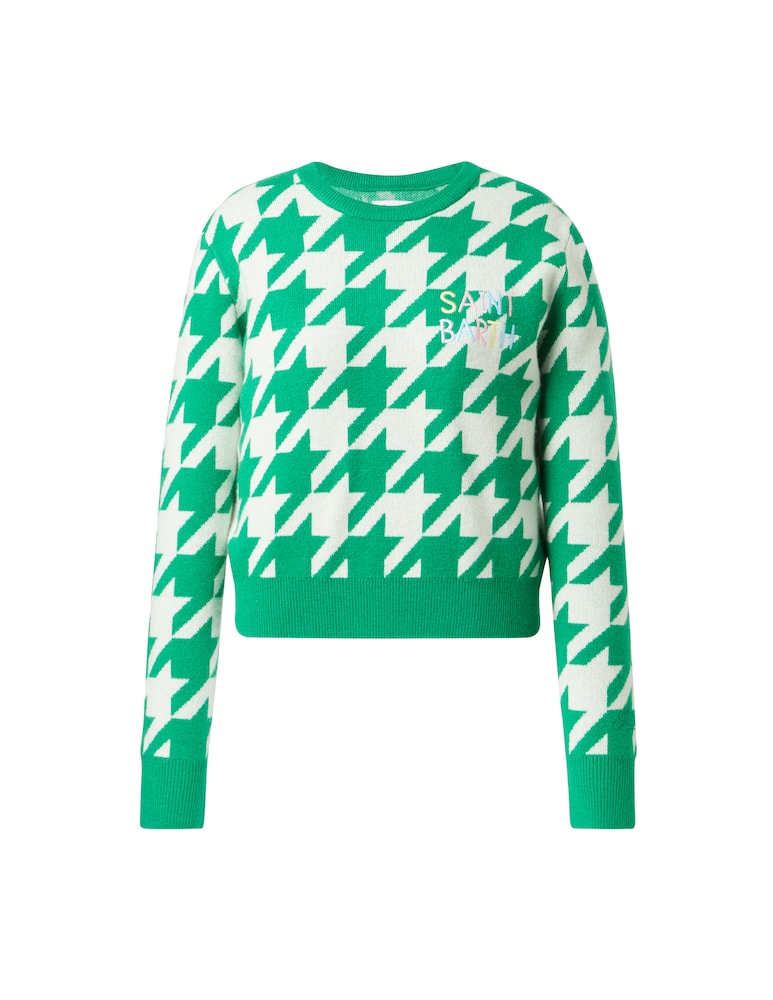 rinascente MC2 Saint Barth Wool blend cropped sweater New Queen 