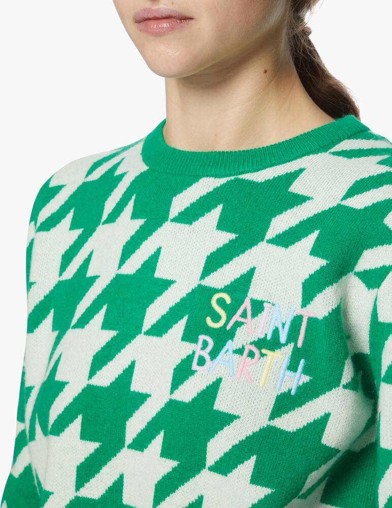 rinascente MC2 Saint Barth Wool blend cropped sweater New Queen 