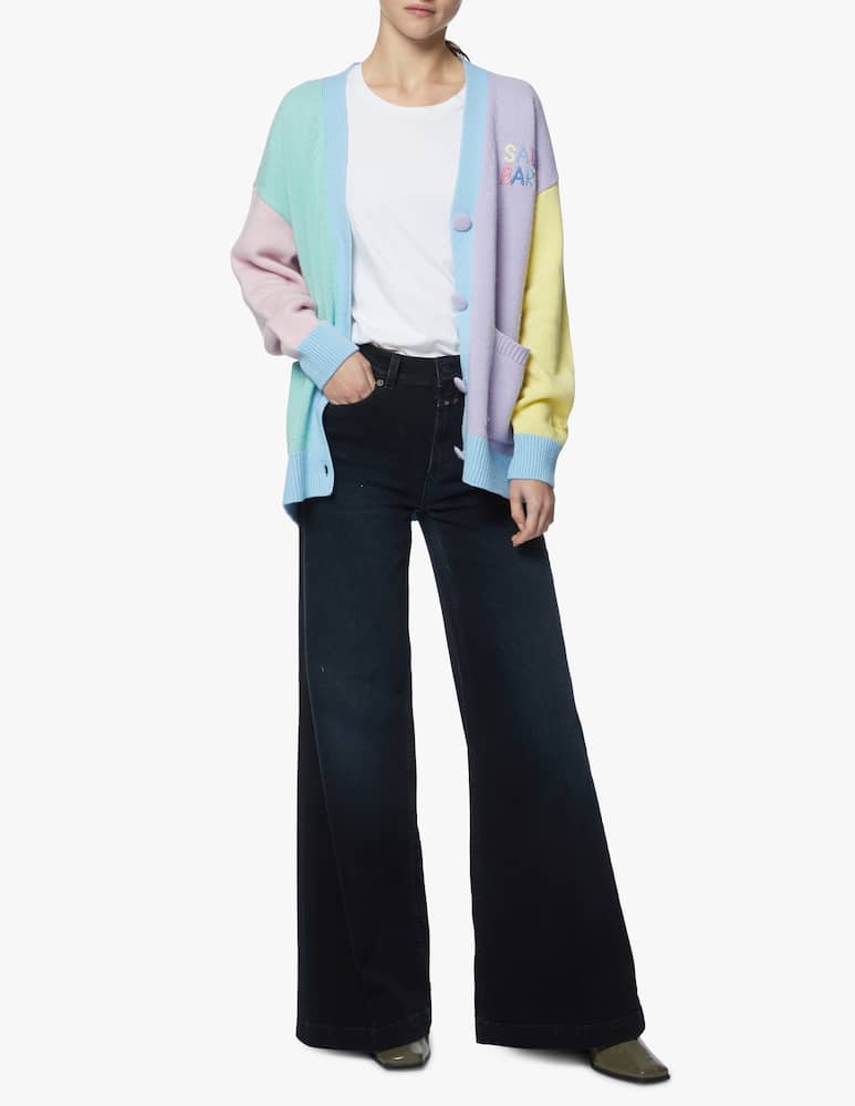 MC2 Saint Barth Cardigan in misto lana Chloe - immagine 2
