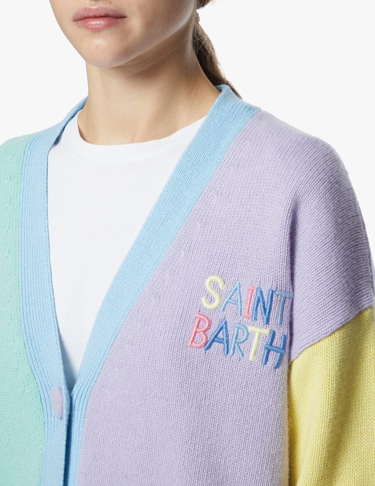 MC2 Saint Barth Cardigan in misto lana Chloe - immagine 5