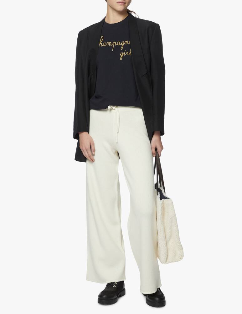 rinascente MC2 Saint Barth Wool blend palazzo trousers Savine