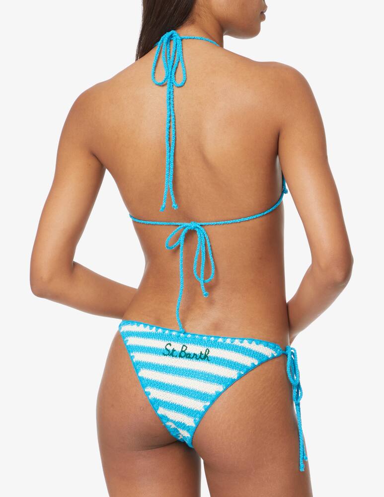 rinascente MC2 Saint Barth Top triangolo bikini - Azzurro