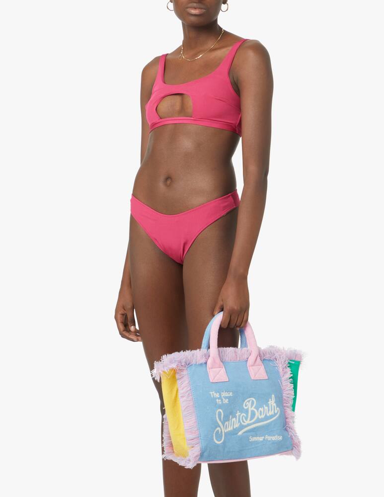 rinascente MC2 Saint Barth Borsa in spugna - azzurro