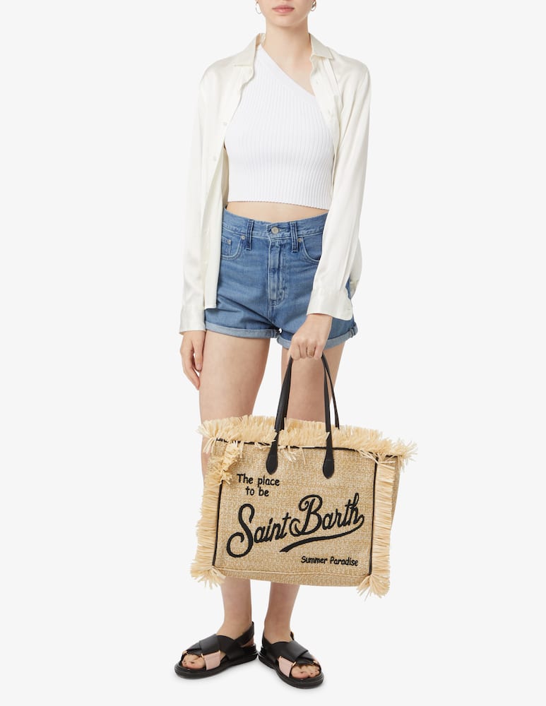 rinascente MC2 Saint Barth Borsa in paglia - beige