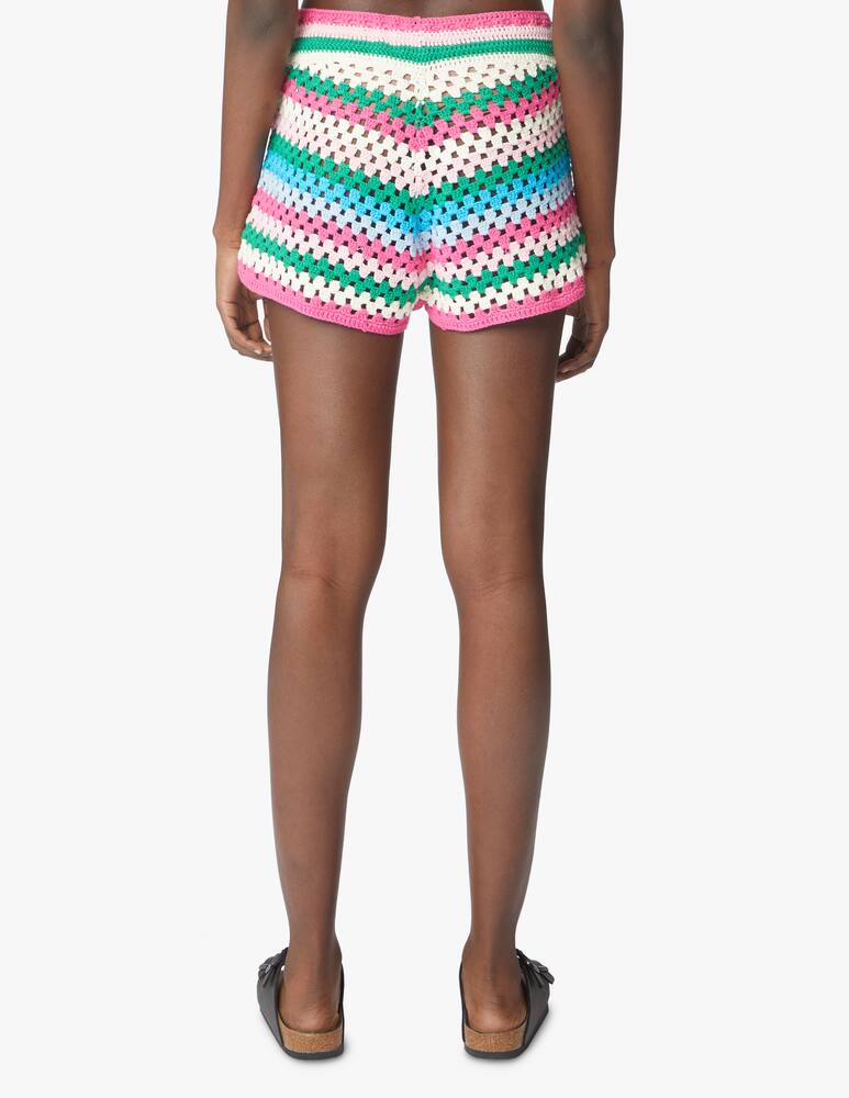 rinascente MC2 Saint Barth Pantaloncini in cotone crochet - multicolor