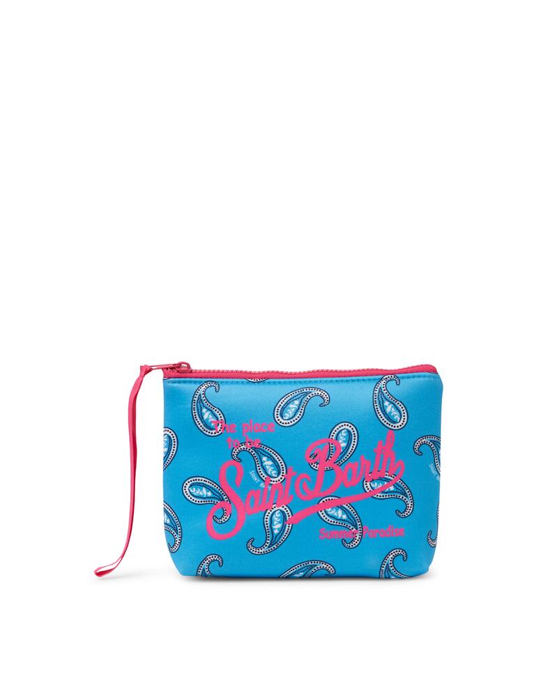 MC2 Saint Barth Neoprene bikini holder bag - light blue - picture 1 MC2 Saint Barth Neoprene bikini holder bag - light blue - picture 1