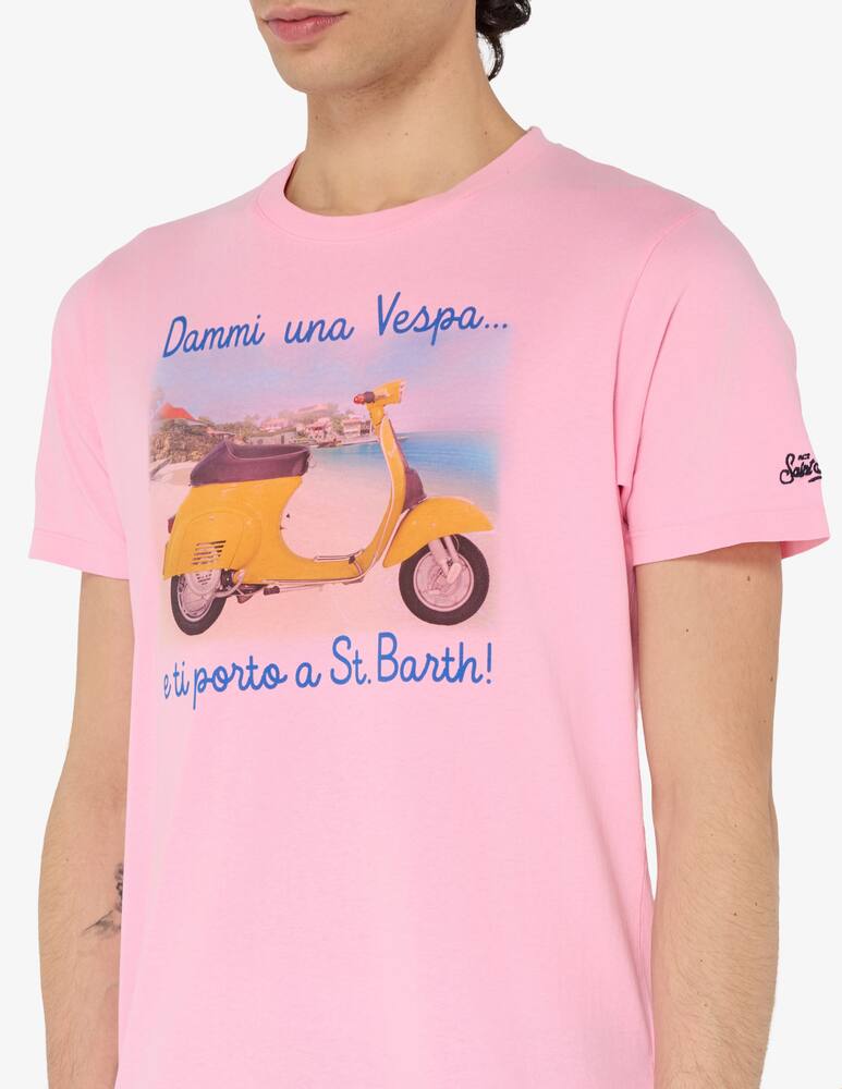 rinascente MC2 Saint Barth Vespa print t-shirt
