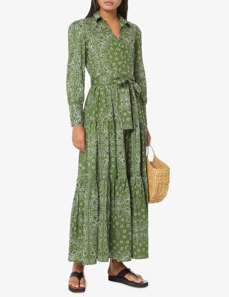 MC2 Saint Barth Cotton chmisier dress beach cover ups - Green - picture 1 MC2 Saint Barth Cotton chmisier dress beach cover ups - Green - picture 1