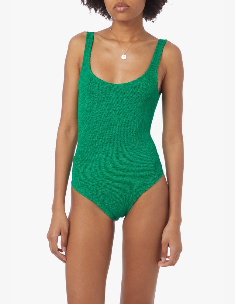 rinascente MC2 Saint Barth Basic one piece swimsuit - green