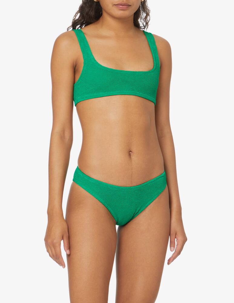rinascente MC2 Saint Barth Bikini wrinkle top - green