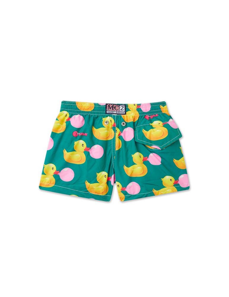 rinascente MC2 Saint Barth Costume a pantaloncino jean ultralight - Verde