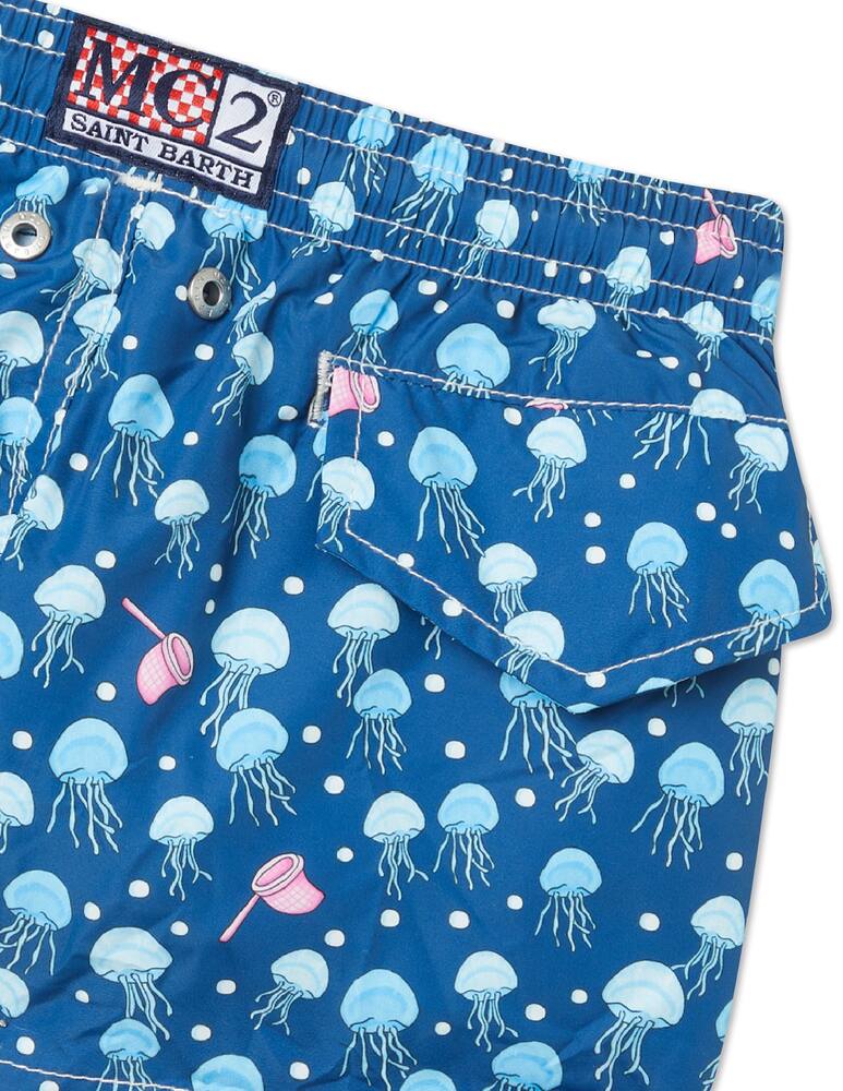 rinascente MC2 Saint Barth Jean ultralight swim short - Blue