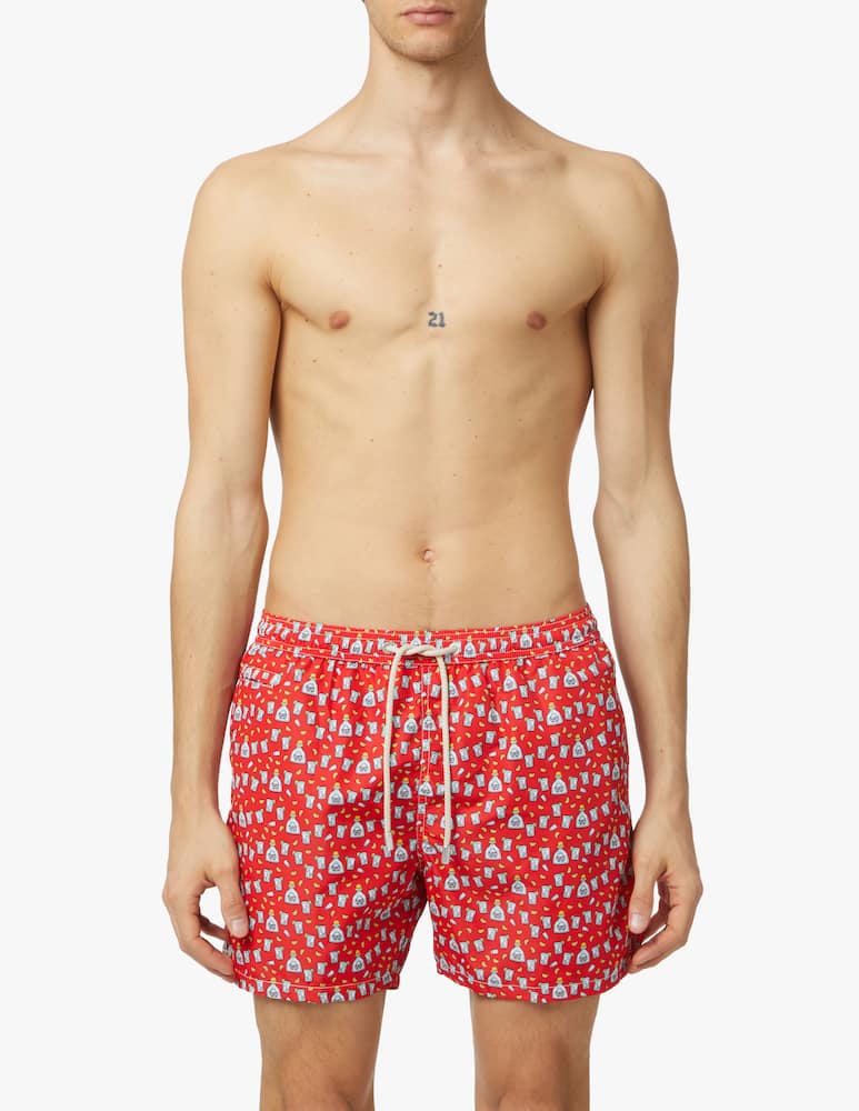 rinascente MC2 Saint Barth Micro fantasy swim short - multi