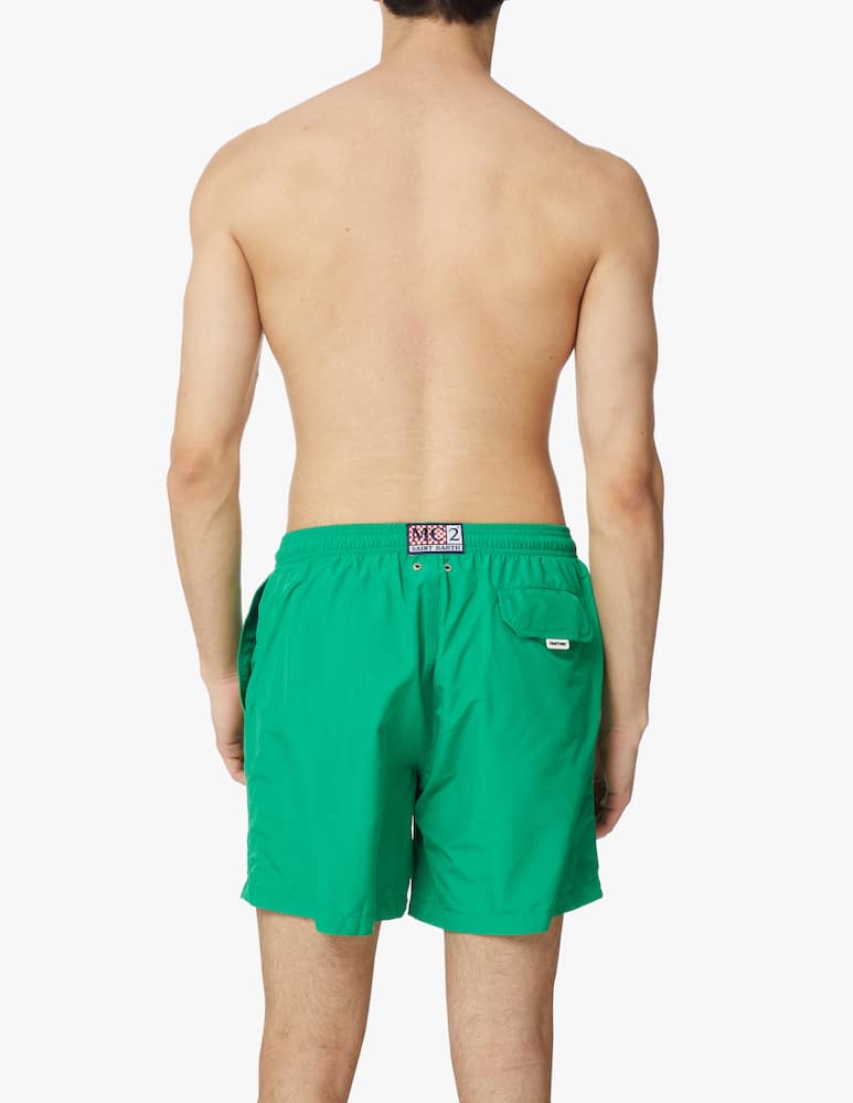 rinascente MC2 Saint Barth Costume boxer pantone - verde