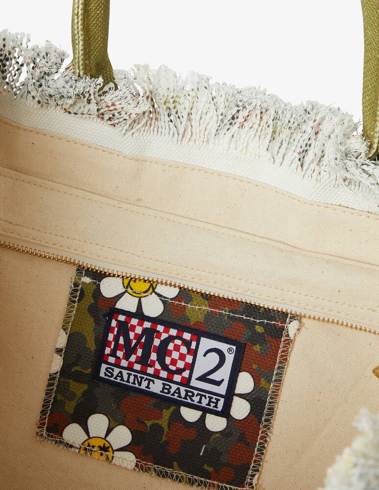 rinascente MC2 Saint Barth Borsa in cotone - Verde