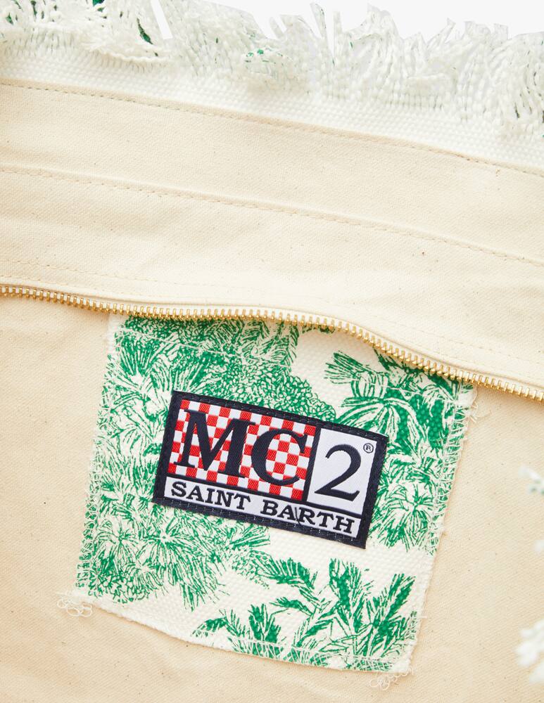 rinascente MC2 Saint Barth Borsa in cotone - verde