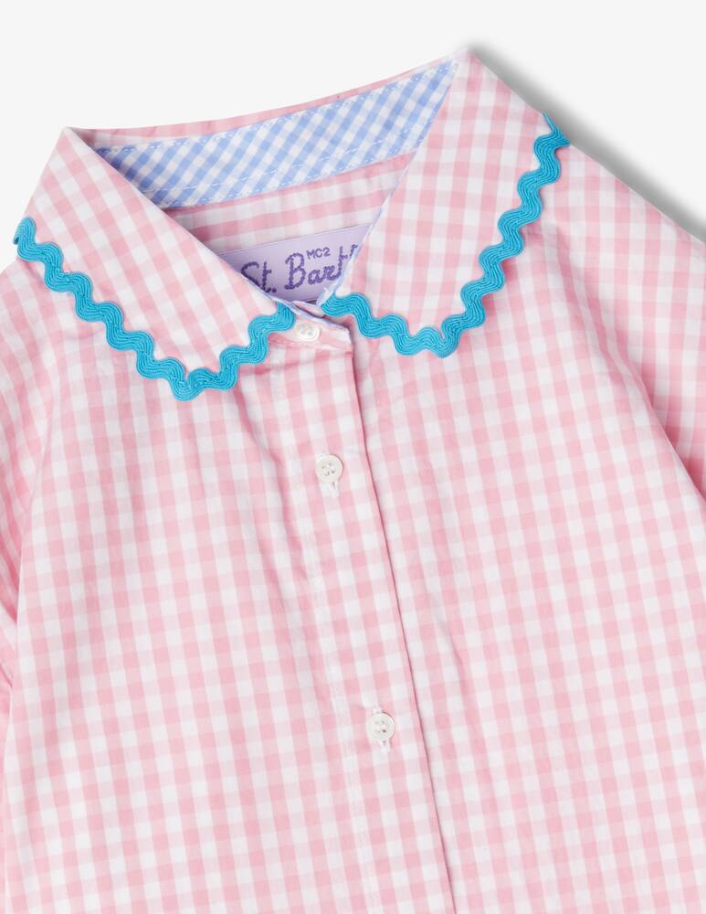 rinascente MC2 Saint Barth Mini brigitte shirt - Pink