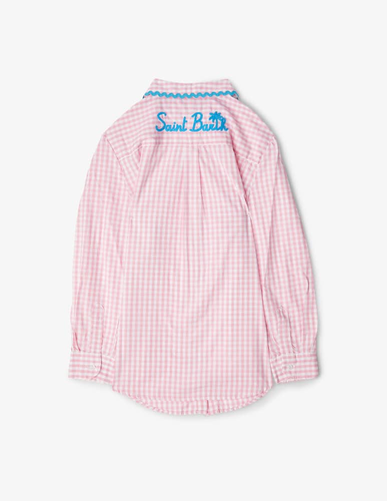 rinascente MC2 Saint Barth Mini brigitte shirt - Pink