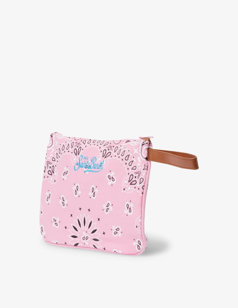 rinascente MC2 Saint Barth Borsa pochette in cotone - rosa
