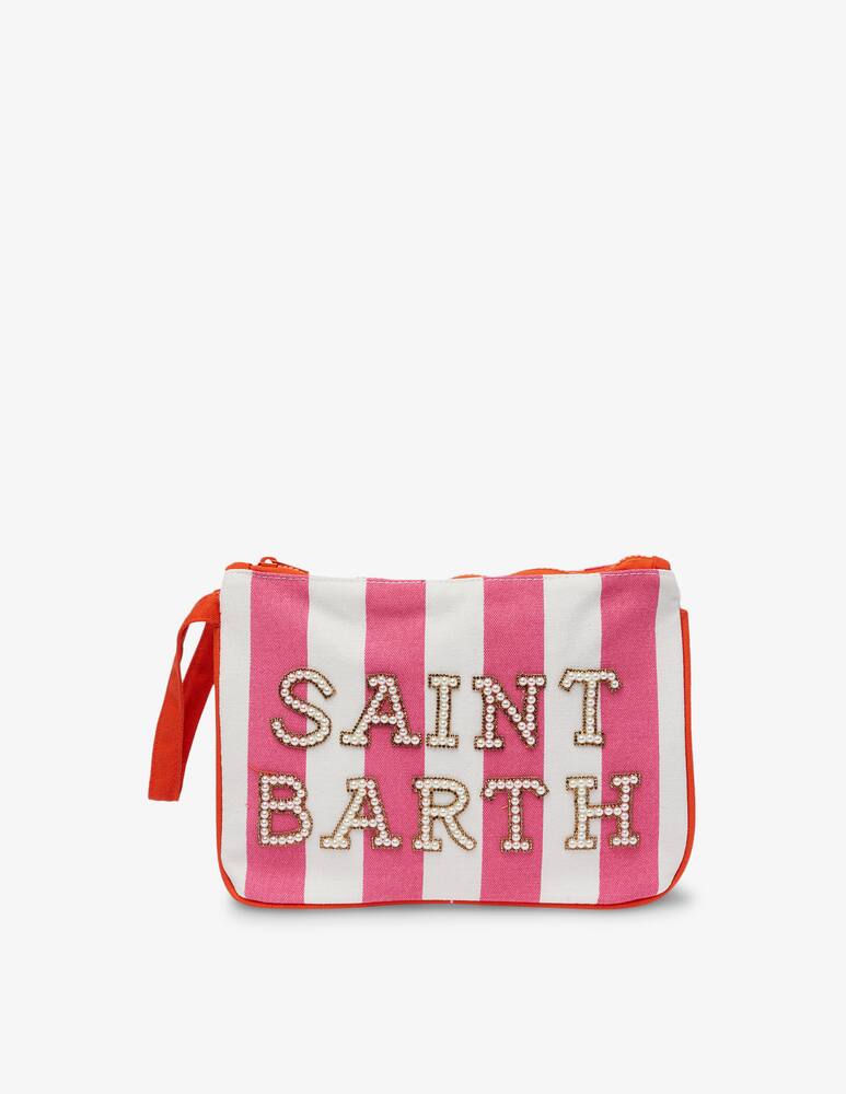 MC2 Saint Barth Borsa pochette in cotone - rosa - immagine 1 MC2 Saint Barth Borsa pochette in cotone - rosa - immagine 1