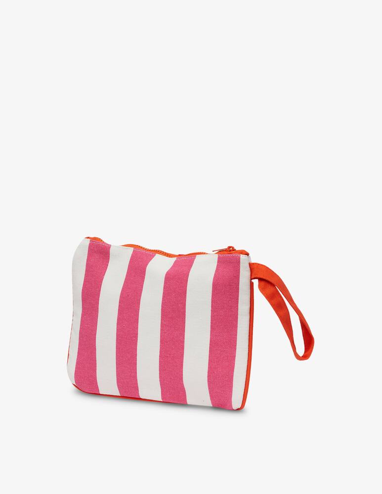 MC2 Saint Barth Borsa pochette in cotone - rosa - immagine 3 MC2 Saint Barth Borsa pochette in cotone - rosa - immagine 3