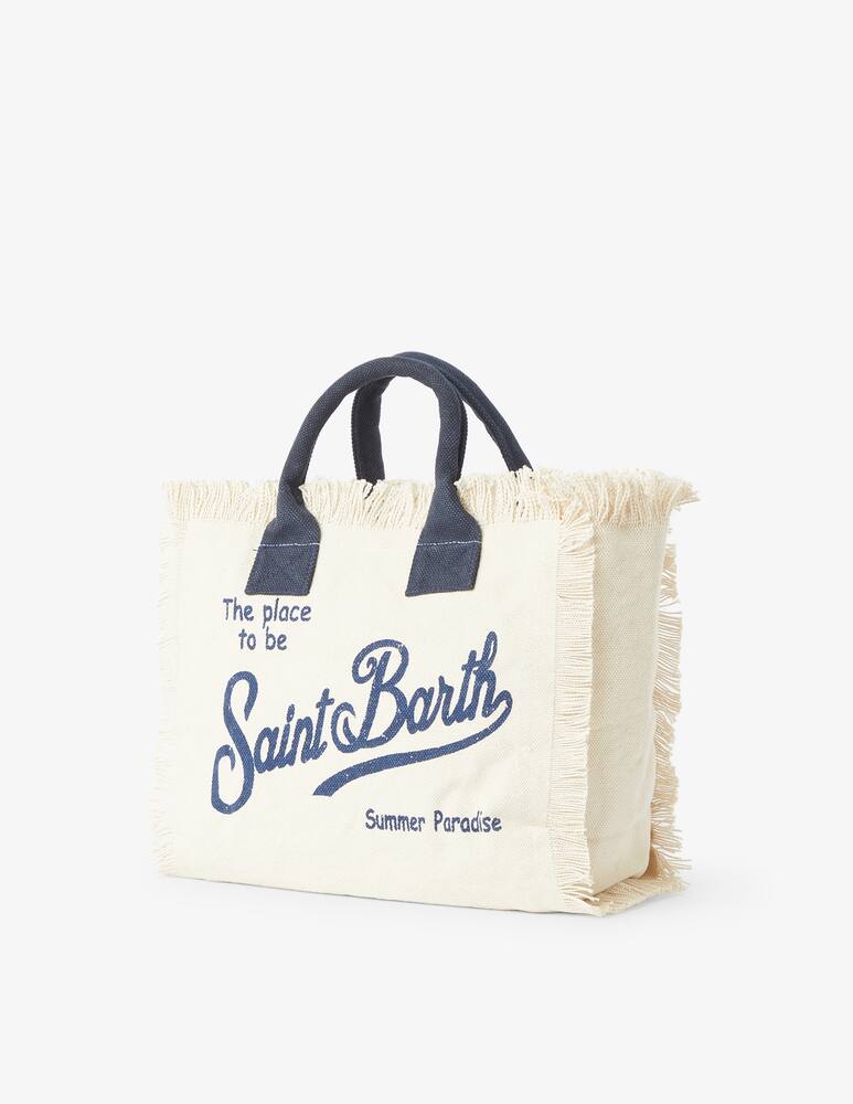 rinascente MC2 Saint Barth Borsa in cotone piccola - Bianco