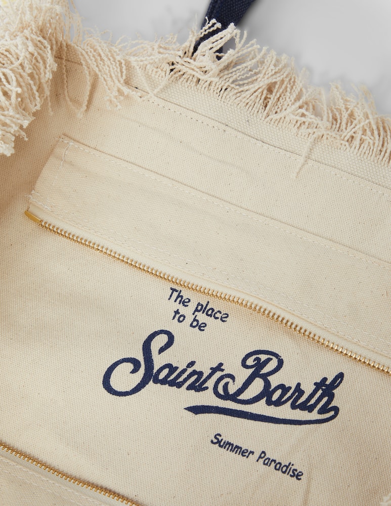 rinascente MC2 Saint Barth Borsa in cotone - beige