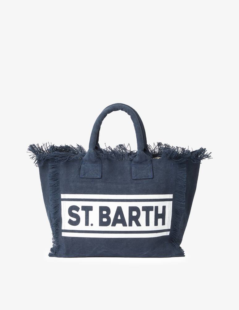 MC2 Saint Barth Borsa in cotone - Blu - immagine 1 MC2 Saint Barth Borsa in cotone - Blu - immagine 1