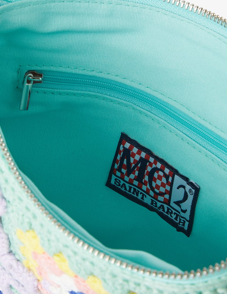 rinascente MC2 Saint Barth Pochette all'uncinetto - Azzurro