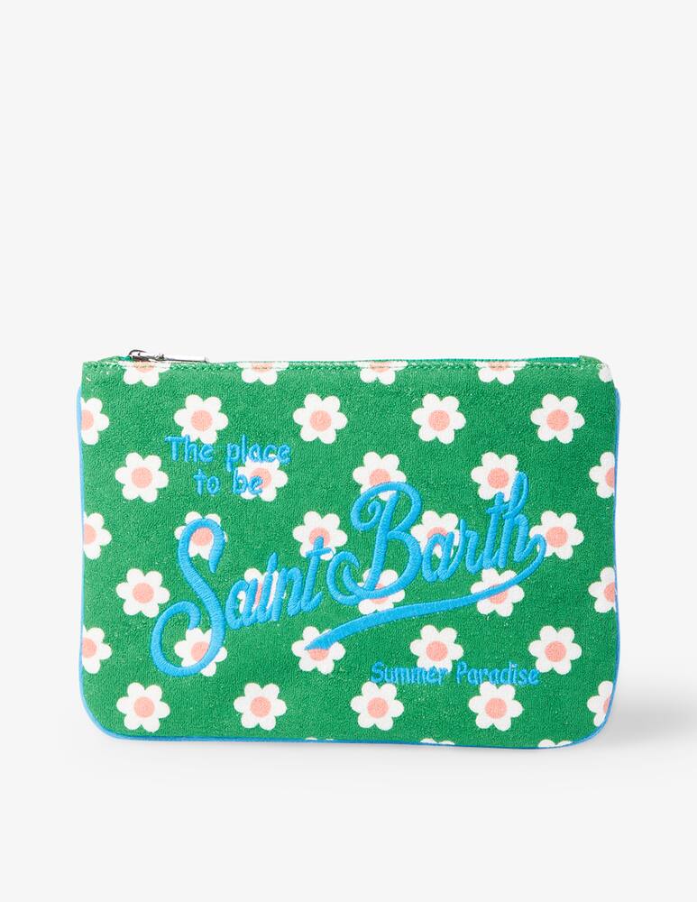 rinascente MC2 Saint Barth Sponge pochette bag - green