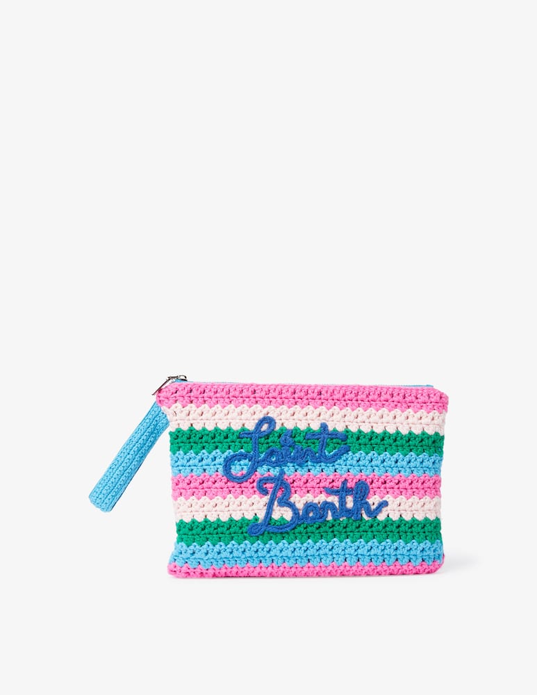 rinascente MC2 Saint Barth Pochette all'uncinetto - multicolor