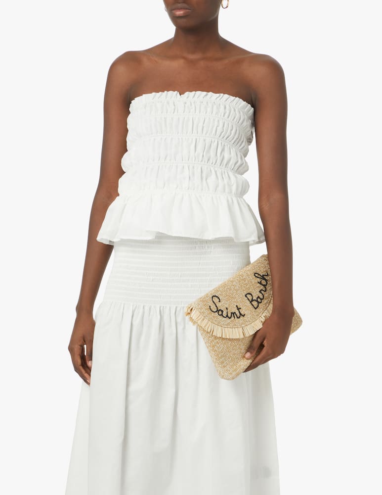 rinascente MC2 Saint Barth Borsa a mano in paglia - beige