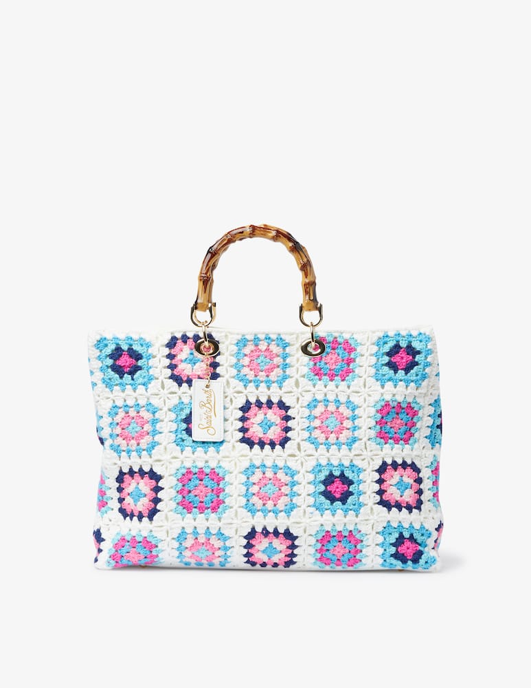 rinascente MC2 Saint Barth Borsa shopper ricamata - multicolor