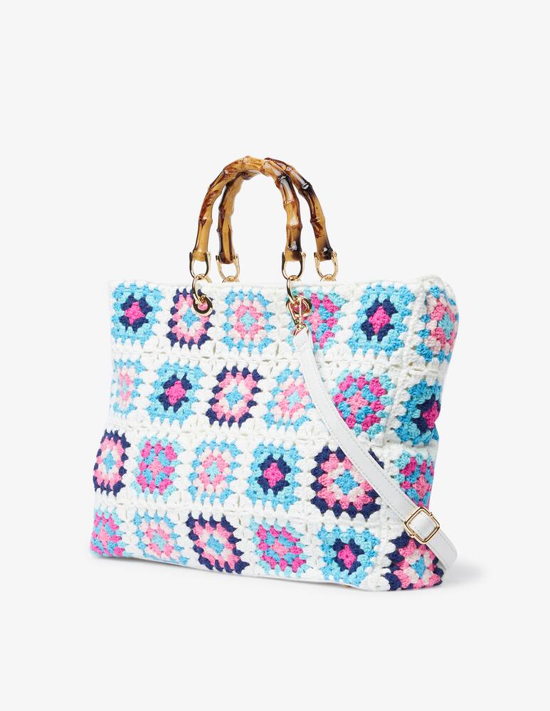 rinascente MC2 Saint Barth Borsa shopper ricamata - multicolor