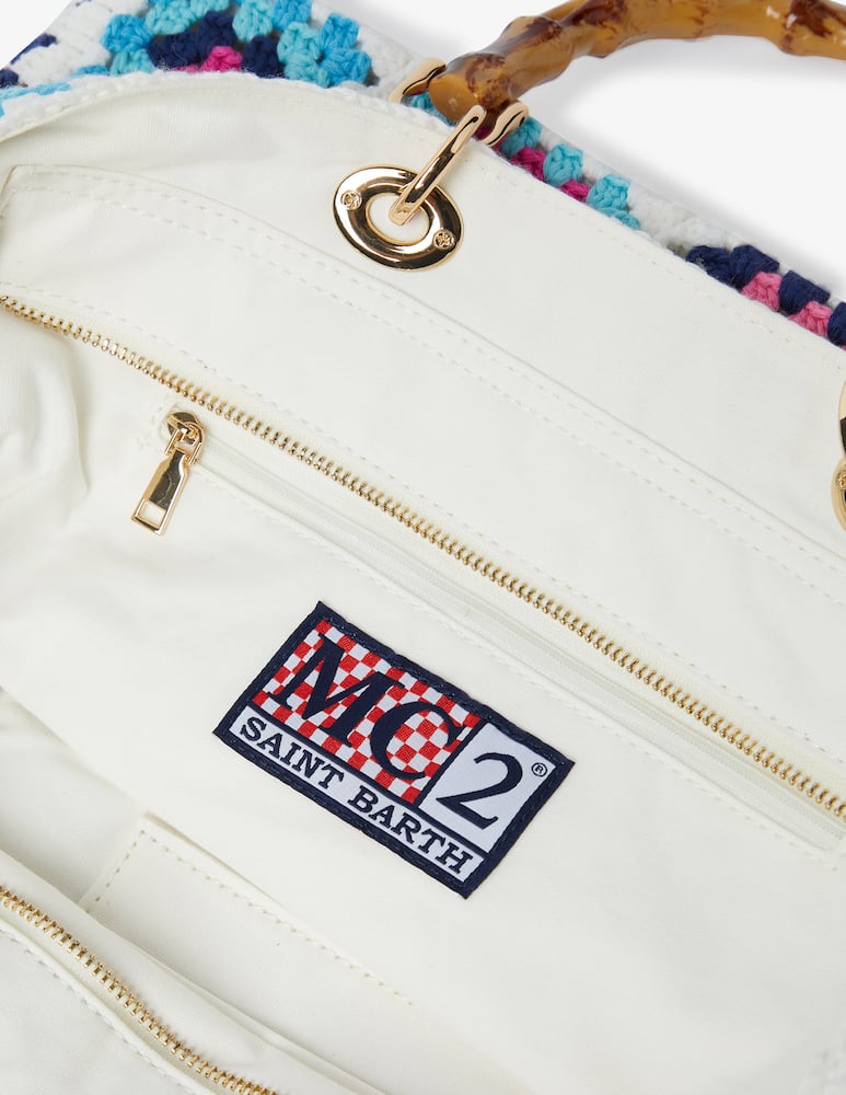 rinascente MC2 Saint Barth Borsa shopper ricamata - multicolor