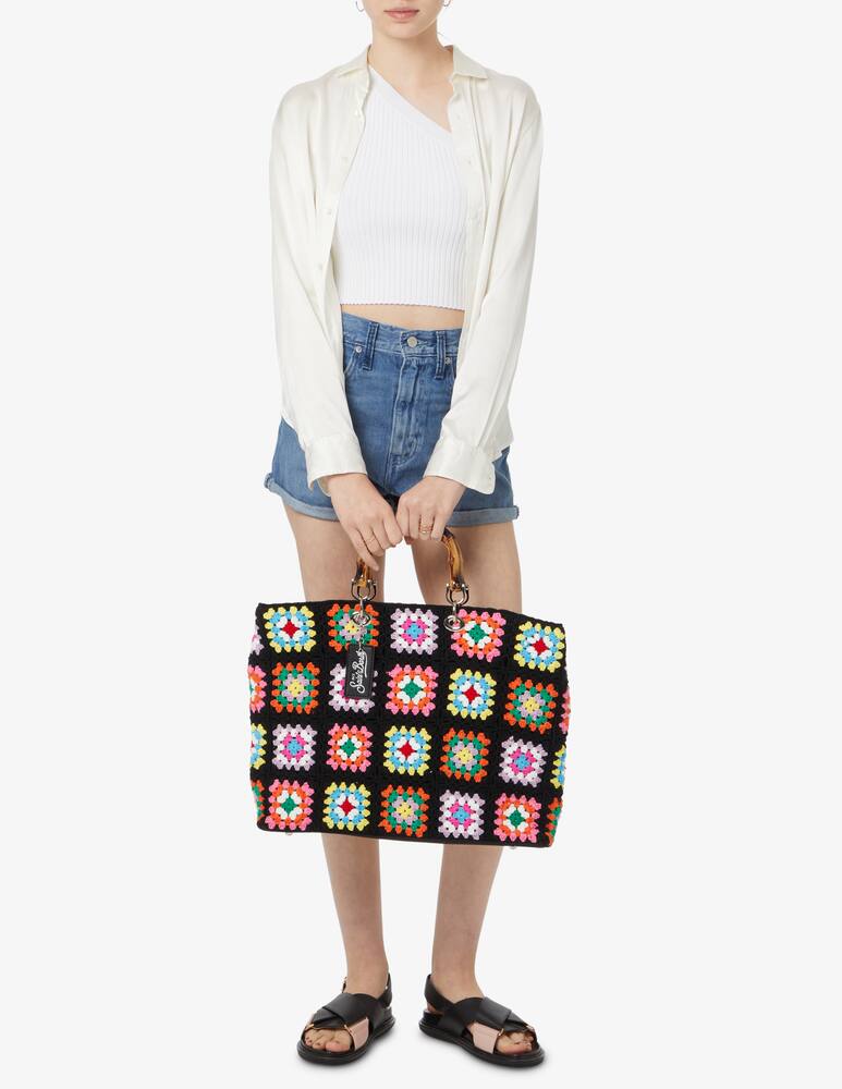 rinascente MC2 Saint Barth Borsa shopper in crochet