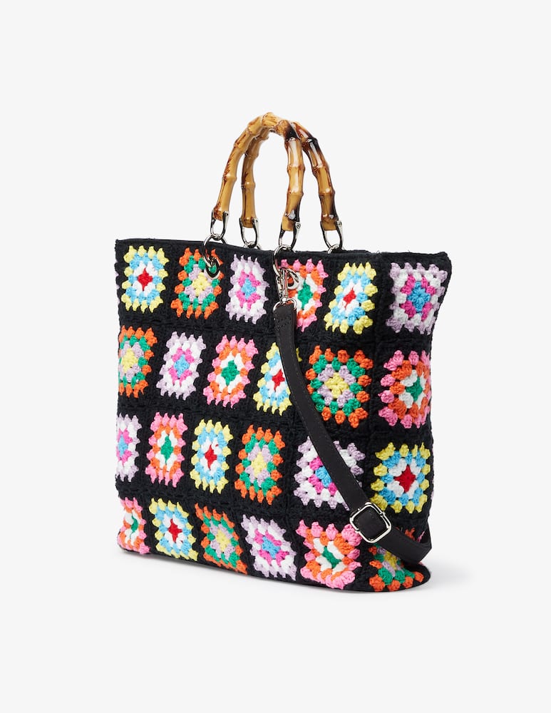rinascente MC2 Saint Barth Borsa shopper in crochet