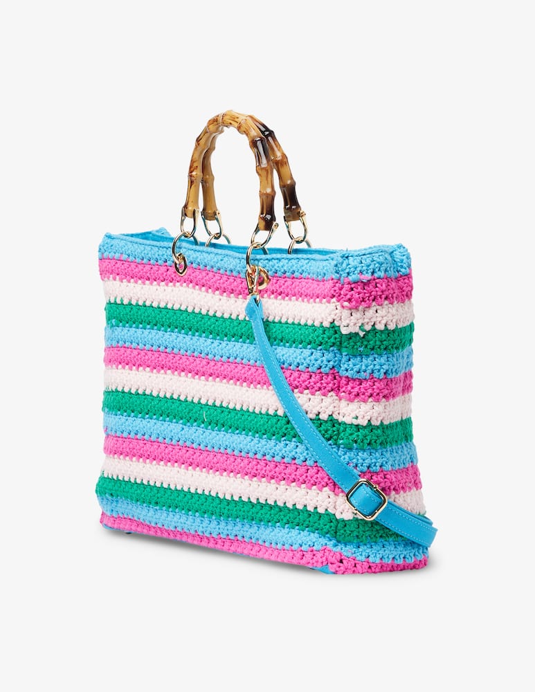rinascente MC2 Saint Barth Crochet tote bag - multi